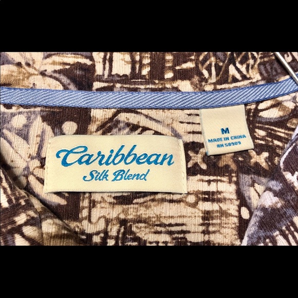 Men’s Caribbean button down shirt - Picture 2 of 7